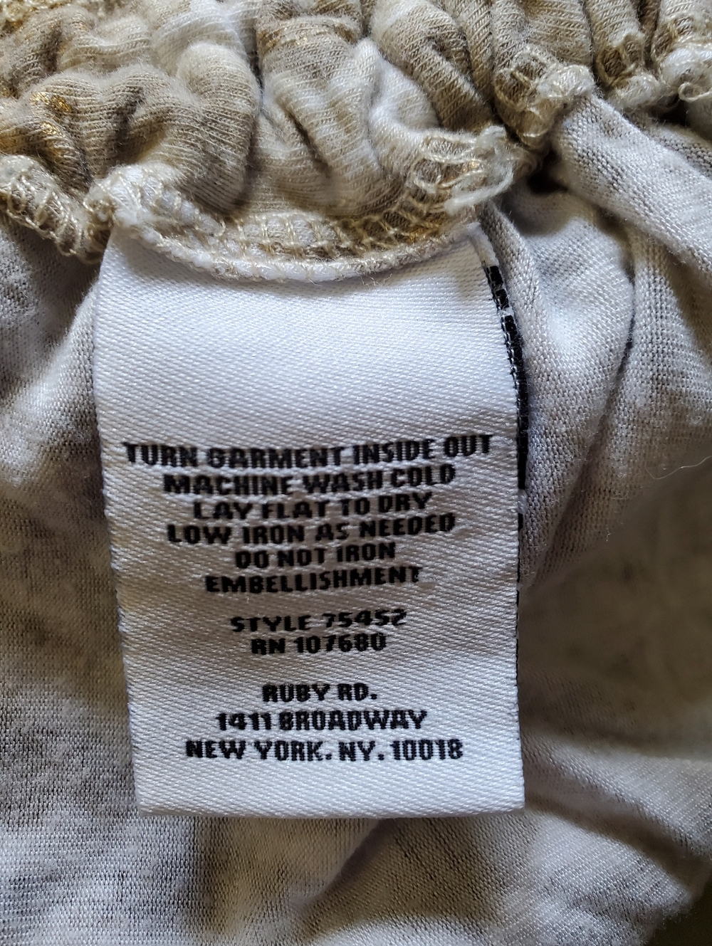 Ruby Red Ruched Side Top - Picture 7 of 9